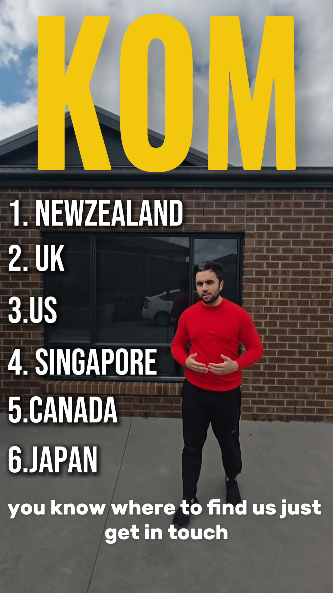 Cover for KOM International